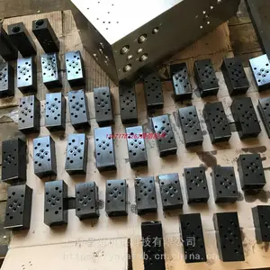 工程机械阀板油路板盖板盲板夹板加工-液压非标阀块 -差动控制阀块定制批发