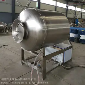 义康1600L驴肉滚揉机 翅中真空滚揉机 鸡腿滚揉机厂家