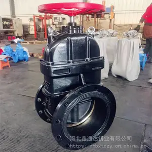 FZ45T人防用铜芯闸阀 DN300暗杆法兰硬密封闸阀 鑫通达厂家现货