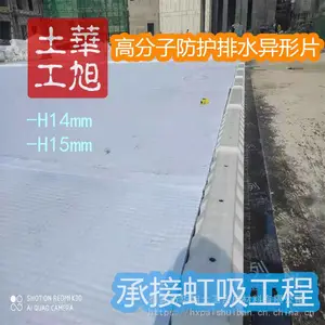 长效排水异型片防植物根穿刺隔根排水板排水蓄水板