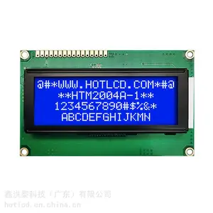 20x4点阵LCD显示屏字符液晶屏LCM液晶模块HTM2004A