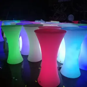 上海发光桌子出租,发光吧桌出租,发光凳子租赁,发光吧台出租