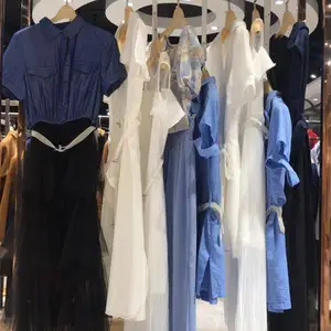 19年***广州热销品牌网红***媚莉伊人夏***气质款品牌女装折扣