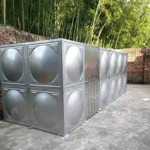 汇洋不锈钢水箱_深圳组合式不锈钢消防水箱源头厂家_卧式_成品