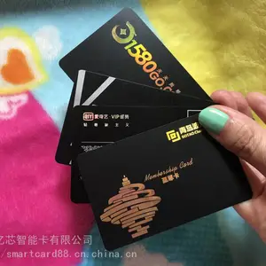 黑色PVC卡、黑料会员卡、***会员卡制作