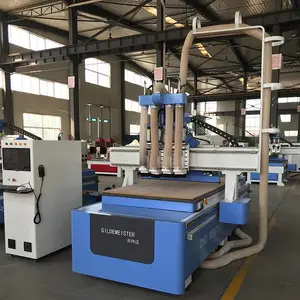 迈动数控四工序开料机 四工序数控开料机 板式家具雕刻机