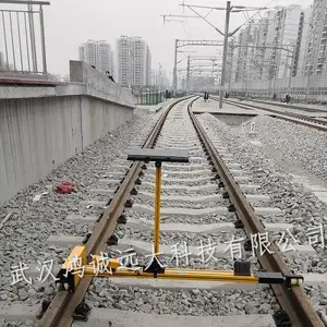 高铁电务轨旁设备限界智能检测仪,铁路信号设备限界测量装置,不需弯腰下蹲爬梯