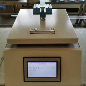 ��������ʾ���¿���YG607B�ͷ�֯Ʒ��ѹ�ߴ�仯ƽ��ʽѹ����