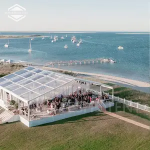 婚庆篷房 10-30米跨度铝合金帐篷 户外宣传活动全透明帐蓬 展览棚房