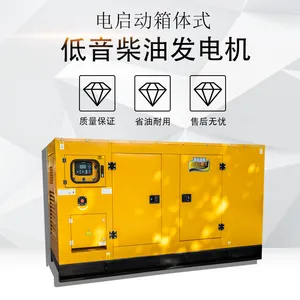 大泽动力25kw天然气发电机水冷款长时间发电