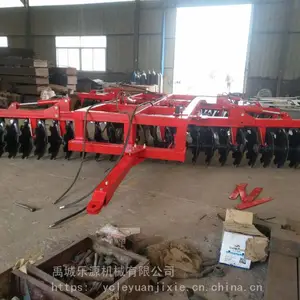 乐源供应1BZ拖拉机配套32片圆盘重耙土壤耕整机械 液压偏置重耙