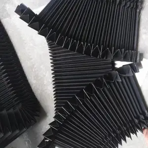风琴式导轨防护罩 激光切割机床丝杆直线导轨伸缩保护套一字防尘罩折布