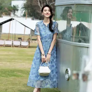 中大淑女装货源 爱奴娇夏品牌尾货库存 走份批发一手供应