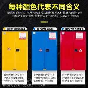 工业防爆柜化学品安全柜防火箱消防柜实验室试剂柜危化品易燃品柜