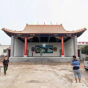 款式多样的广场鼓楼 现代戏楼 寺庙修缮施工