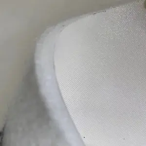 白色毛毡带,用于矿业,pvc材质,耐热