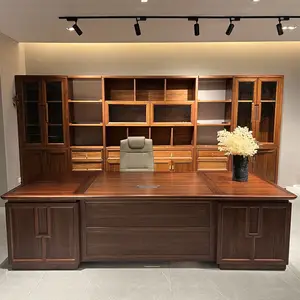 ʵľ�ϰ����ܲ�����̨�߶˴�������ʽԭľ���³��ϰ�칫�������
