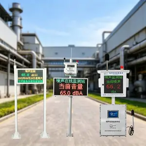 工业企业厂界四周布设噪声监控站点 生产工况噪声排放实时监测站