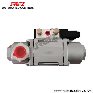 进口气动三通同轴阀结构特点 品牌:美国RETZ(瑞茨)