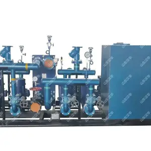 换热效***汉华不锈钢水水换热机组、换热器