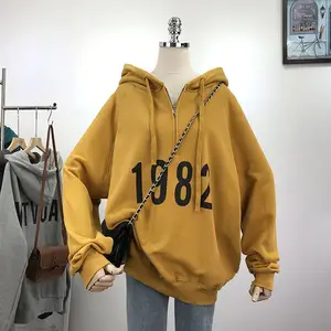 秋冬新款女式卫衣批发连帽加绒帽衫纯棉长袖卫衣清仓10元服装批发