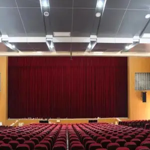 张家口礼堂幕布 学校会议室背景幕布 河北背景幕布生产厂家