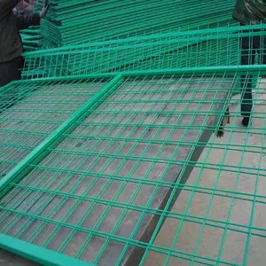 河道临边防护网双边丝护栏网乐山圈地围栏高速框架护栏网