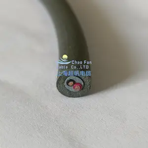供应水下机器人中性零浮力电缆 脐带缆