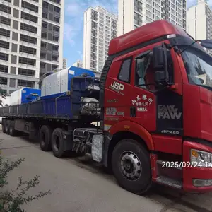 中草药混合药渣统一处理 科创轻工螺旋脱水机无需分类直接压榨