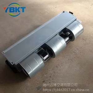 远博直销风冷热泵机组 风机盘管纯铜管表冷器 卧式暗装 型号全 水空调