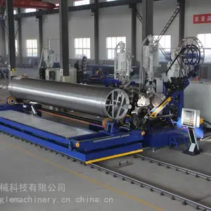 高密度聚乙烯结构壁缠绕管(克拉管)生产线
