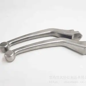 钛合金加工摩托车电动车刹车把手厂家直供来图加工定制加工