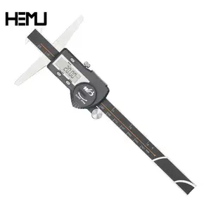 禾木(HEMU)数显深度尺 单双钩电子深度卡尺深度计 数显深度尺0-300mm