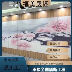 办公室屏风 酒店 展览馆隔断推拉门 办公室隔音隔断
