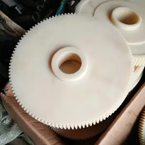 尼龙制品 注塑尼龙齿轮 耐磨塑料异形件 工业加工 宏禄厂家