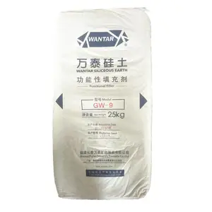 天然胶合成橡胶用 万泰硅土 超细硅酸铝钾GW-9 高分散性