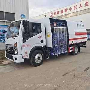 KLF5071GQXE6型护栏清洗车 东风3-5方栏杆冲洗车