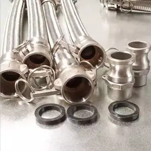 厂家定制大口径金属软管 输水金属软管化工管道 法兰式金属软连接