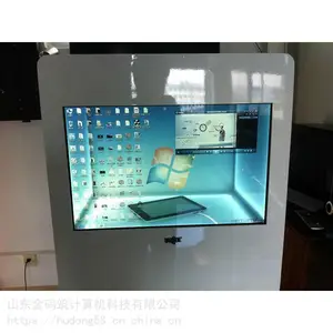河北省保定市 43寸触摸透明屏展柜 75寸液晶透明屏 大量出售 金码筑