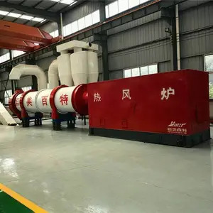 小型烘干机恒美百特直径一米烘干机长度8米滚筒烘干机