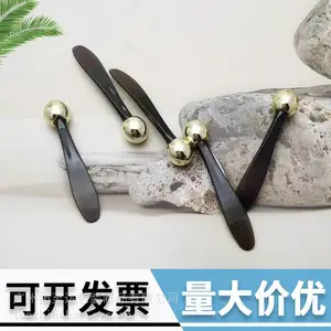 金属按摩棒 眼霜勺 眼霜棒 膏霜挖取勺 膏体导入棒 分装勺 化妆品勺