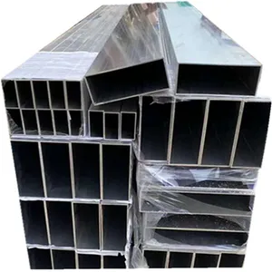 铝方管32*32*3厚壁6061方铝管45*45*3铝方通现货当天发承接来图开模定做铝型材