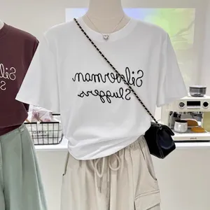 2025夏季新款纯棉T恤女式短袖库存尾货服装女装上衣地摊货批发