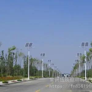 6米30瓦新农村扶贫太阳能路灯户外路灯 LED太阳能路灯