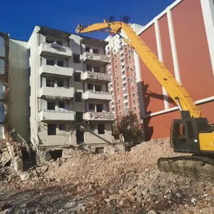 现代375挖掘机24米拆楼臂-原装拆楼臂-原厂拆楼臂