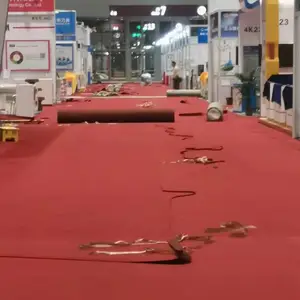 深圳大学城体育馆【B1级阻燃地毯防火地毯】【加厚】拉绒阻燃地毯包铺包撤