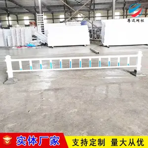 尊迈城市道路隔离护栏带花箱 公路安全护栏 可移动道路护栏