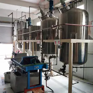 炼制菜籽油设备 花生油提炼设备 大豆油精炼设备 山茶油提纯机器 加工核桃油生产线