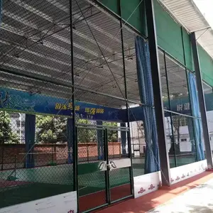 篮球场围网,羽毛球场围网,足球场围网 学校场地围网,日字形