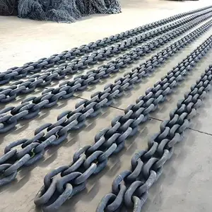 海洋工程专用锚链,千米级长度,抗拉伸性能强